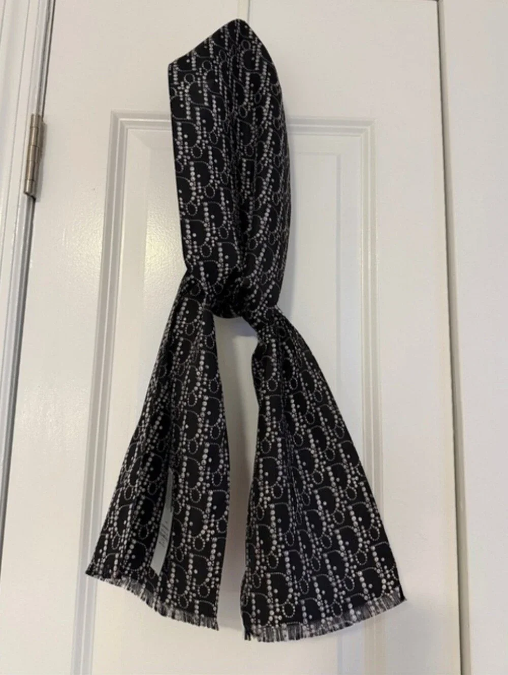 Dior Silk Scarf/Neckerchief with Bracelet